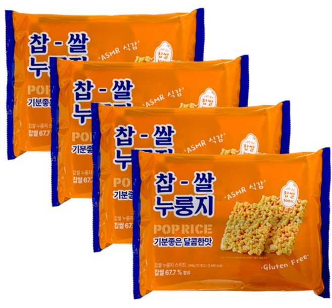 메고지고 저당 찹쌀 튀김 스낵 바삭한 전통간식 288g 2개, 4개