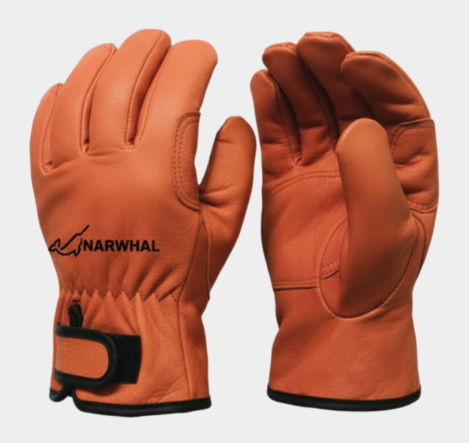 알곤장갑 산양피 갈색 내피있음 용접장갑 산업용장갑, 1세트, 갈색 - 산양피