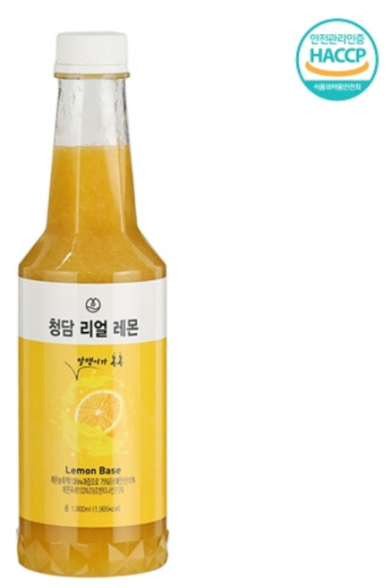 청담라이프 리얼 레몬 농축액, 1L, 1개