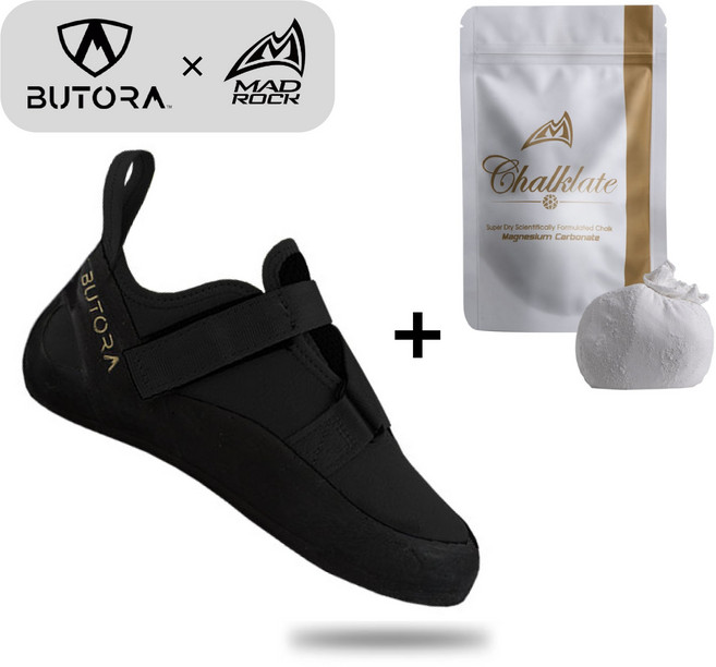 새내기(블랙)세트 [암벽화+매드락 쵸크볼] 클라이밍