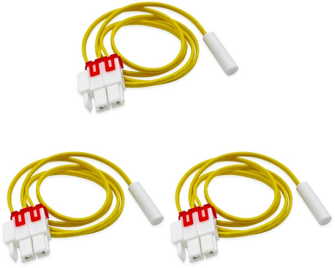 냉장고 온도 센서 75cm 제상 기능 프로브 냉장고 센서 효율적인 가전 액세서리 3종 세트