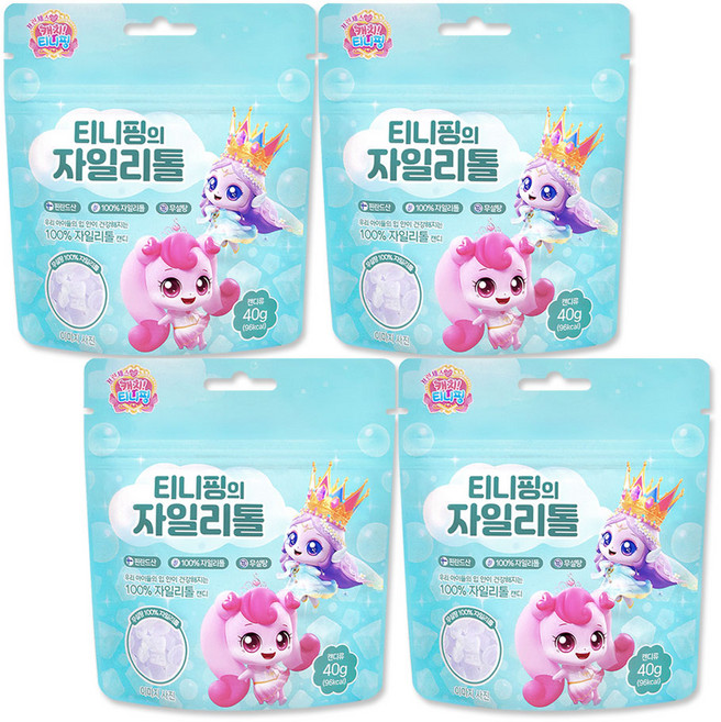 캐치티니핑 티니핑의 자일리톨 캔디, 4개, 40g