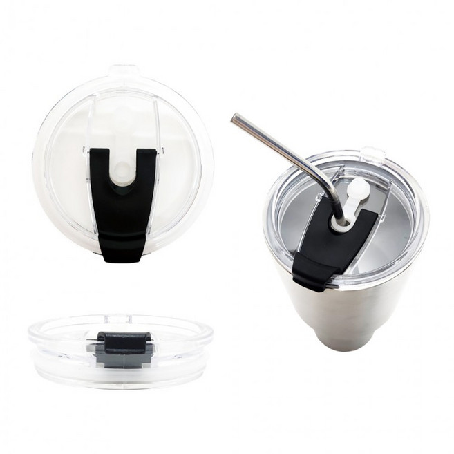 데일리마일샵 900ml 30oz 텀블러 뚜껑 밀폐 빨대 마개 물병 PP소재