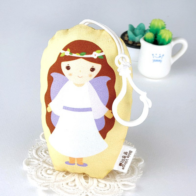 하모닉 성경마을-천사(인형키링), 1개