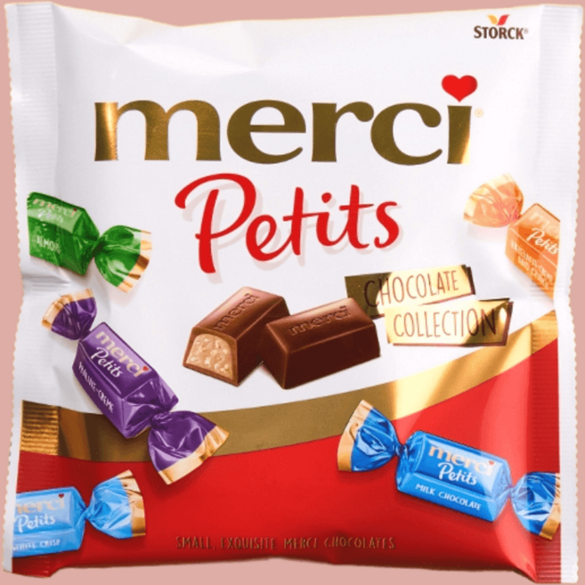 메르시 쁘띠 초콜릭 컬렉션 레드, 125g, 1개