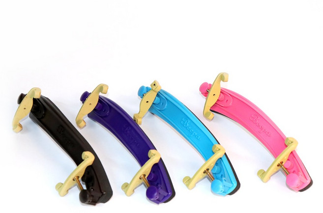 국산 교재용 고급 바이올린 어깨받침 4컬러[4/4 -1/16], 1개, 1/4-1/16 블루