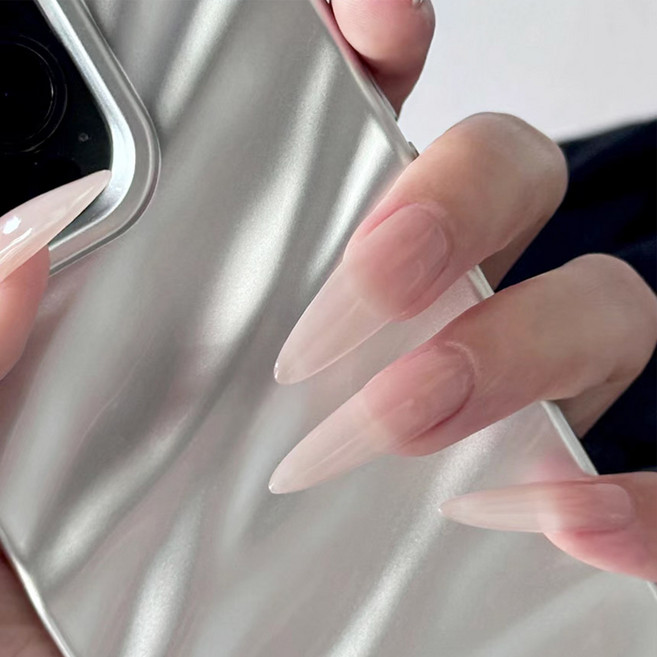 엘씨 익스트림 롱네일 스틸레토 네일팁 긴손톱 24pcs, 네일팁/스틸레토/디자인/081, 1개