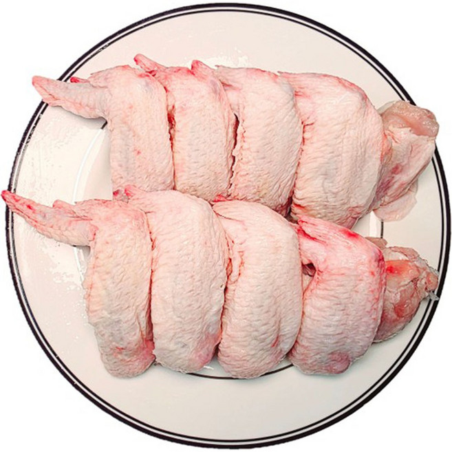 행복미트 브라질산 닭날개 통날개 Halal chicken wings, 1개, 2kg