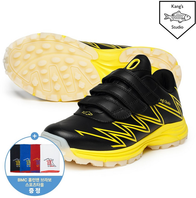 BMC 25 강스 캉스 스튜디오 잭팟2 인조잔디화 터프화 / Black & Yellow