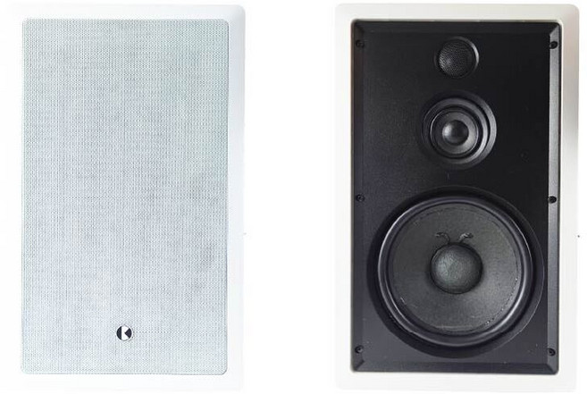 BOK 8吋方形三音路崁頂喇叭, 1個, IK-228 8吋方形三音路崁頂喇叭