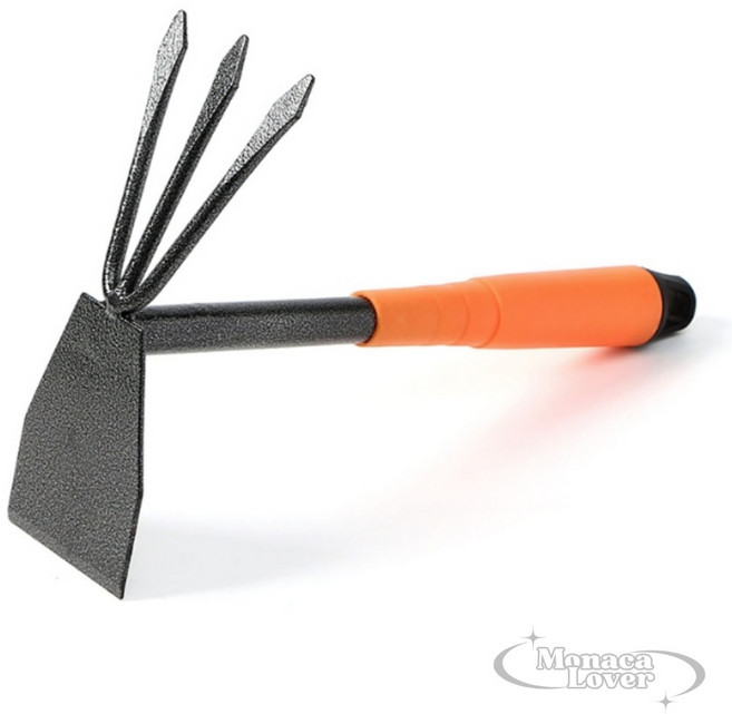 모나카러버 스틸 원예용 곡괭이 세발괭이 조경곡괭이