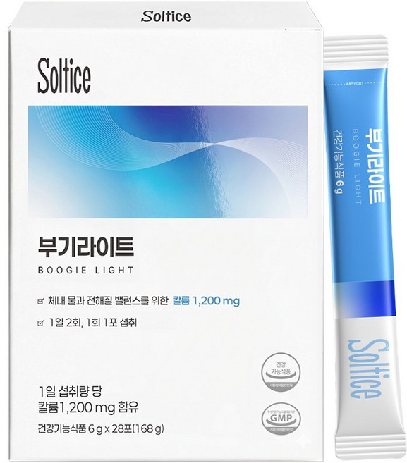 솔티스 부기라이트 칼륨 분말형, 28포, 1개