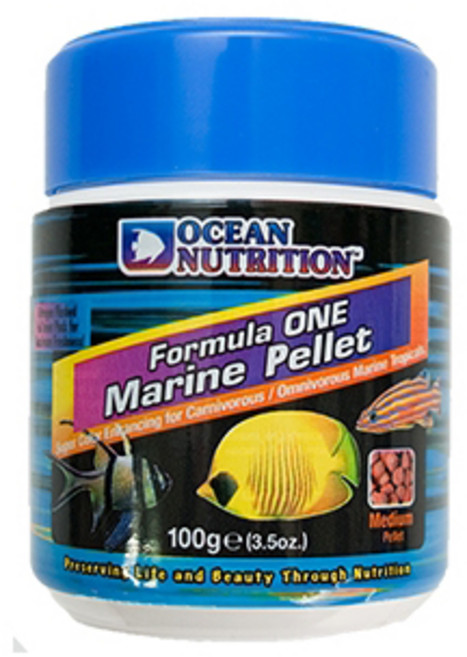 오션뉴트리션 포뮬라 원 마린펠렛 미듐 관상어사료, 200g, 1개