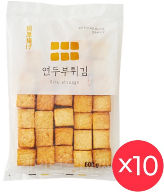 모노 연두부튀김 1박스 (600g x 10개입) 냉동, 10개, 600g
