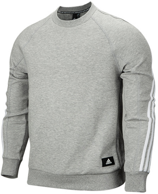 아디다스 기모아닌 맨투맨 티셔츠 퓨쳐 아이콘 크루