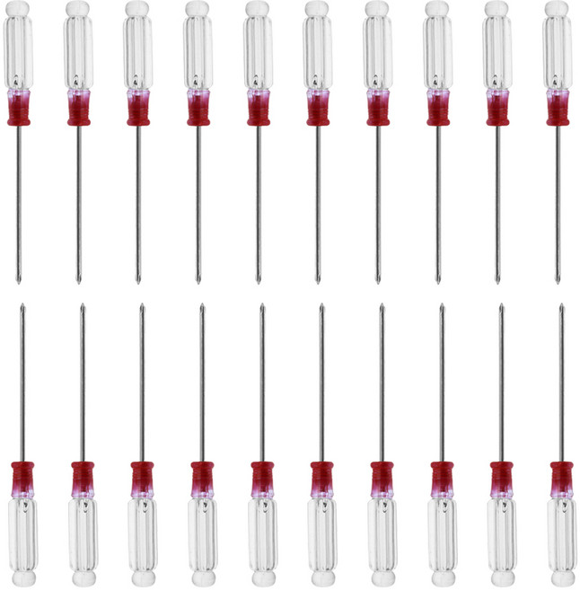 보급형 미니 드라이버 F타입 십자- 20개 플러스 드라이버