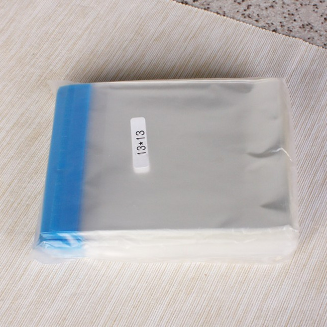 OPP 비닐봉투 500매 (무지 13x13 대용량 접착식), 1세트, 500개