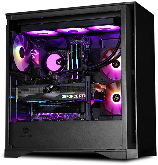 몬스타 가츠 X840E 블랙 PC 케이스, GUTS X840E (블랙), 1개