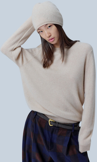 [GOBI] 고비 캐시미어 모자 & 스웨터 세트