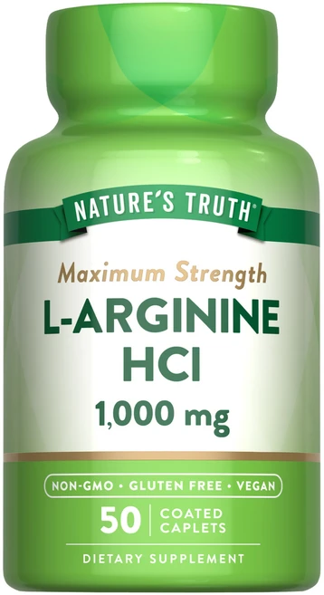네이쳐스 트루스 L-아르기닌 1000mg 캐플릿, 1개, 50정 - 쿠팡