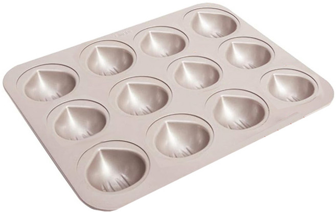 셰프메이드 밤 마론 틀 12구 상판 제과 제빵