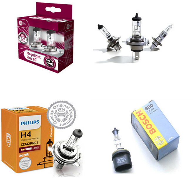 제네럴일렉트릭 필립스 보쉬 할로겐 전구 순정 와트 라이트 전조등, 보쉬할로겐전구 H8, 1세트