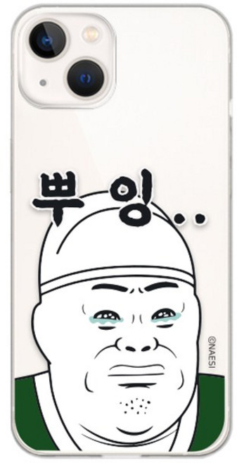 늬에시 럭키내시 클리어 젤리 휴대폰 케이스