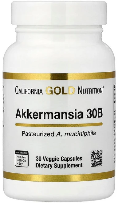 California Gold Nutrition 아커만시아 300억 베지 캡슐 30정(캡슐당 150mg) SPN-02487, 1개, 30 - 쿠팡