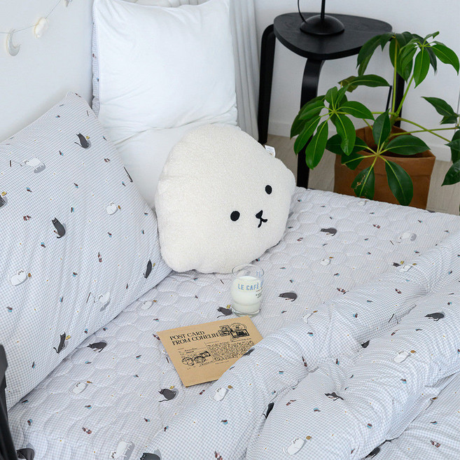 해피니 이불패드세트 주토피아 차렵이불 패드세트 슈