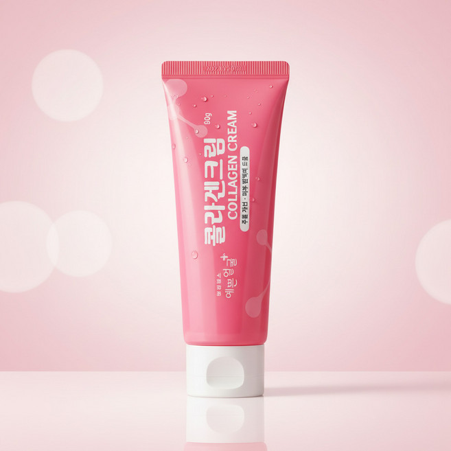 [대용량NEW] 웰빙헬스 예쁜얼굴 듬뿍바르는 콜라겐 크림, 1개, 90ml