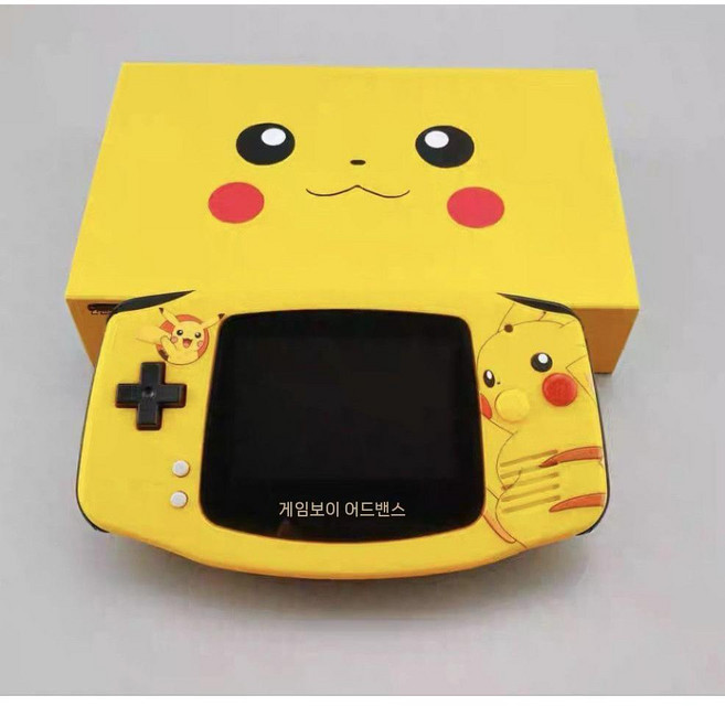 GBA 게임보이어드밴스 백라이트버전 커스텀, 전체 기계