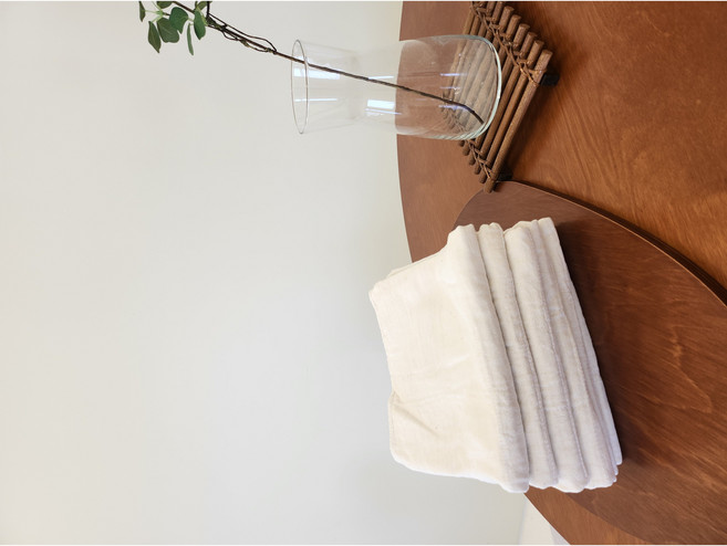 3장/5장 국내생산 핸드메이드 강화소창 무라벨 오래 쓰는 먼지 없는 소창수건 세트, 화이트, 5개