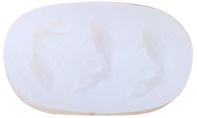 베이킹 공예 초콜릿을 위한 프리미엄 식품 등급 실리콘 잉어 몰드 DIY 프로젝트에 완벽한 내열성 붙지 않는 디자인 만들기, 3021