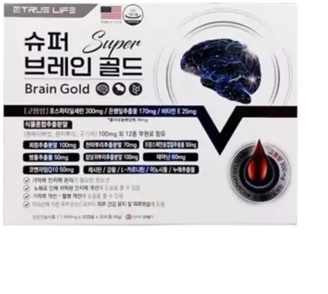 하프클럽/기타슈퍼 브레인 골드 30캡슐 x 2개, 1개, 30정