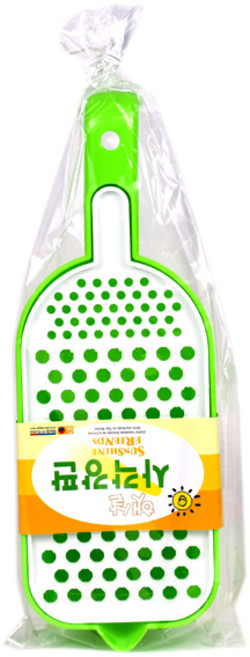 서진 일조화학 햇살 손잡이 받침 야채 강판, 1개