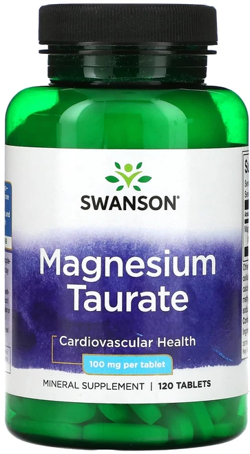 Swanson 마그네슘 타우레이트 100mg 120정, Swanson 마그네슘 타우레이트..., 1개 - 쿠팡