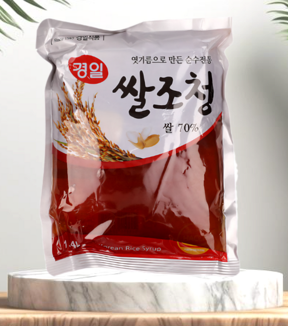 쌀조청 물엿 경일식품 조청 황물엿, 1.4kg, 4개