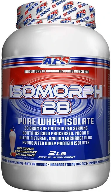 APS Nutrition Isomorph 28 단백질 파우더 | 순수 분리 유청 | 냉압착 울트라 필터 및 이온 교환 분리 | 단백질 28g | 2.3kg(5파운드) (초콜릿, 1개, 2.3kg - 쿠팡