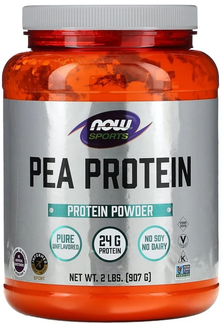 나우푸드 Now Foods 스포츠 완두콩 프로틴 파우더 24g 907g, 1개 - 쿠팡