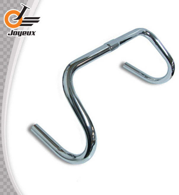 자전거 CP도금 로드용 핸들바 25.4/400mm 드롭바 픽시바, 1개