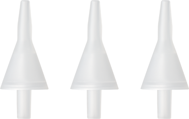 앙또미뇽 콧물흡입기 신생아 노즐 전동식 의료용 흡인기 악세서리, 3개, 영아용 노즐팁