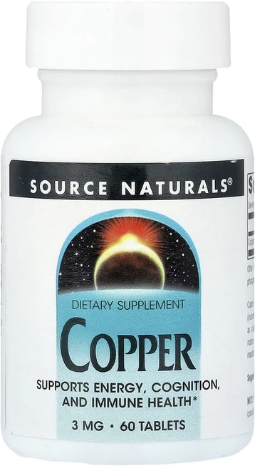 몸관리하세요 겨울입니다 Source Naturals 구리 3mg 60정 특별관리진행, 1 - 쿠팡