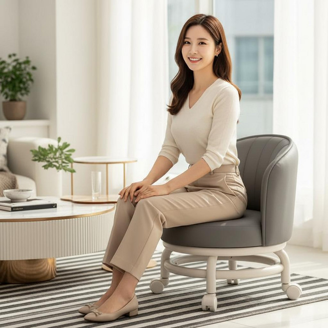 등받이바퀴의자 360도회전바퀴의자 이동바퀴의자 간이바퀴의자 앉은뱅이바퀴의자 바퀴체어 김장바퀴의자 무빙의자 이동식바퀴의자 바퀴달린의자 청소바퀴의자 작업바퀴의자 낮은바퀴의자, 1개, 오렌지