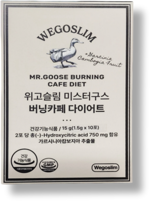 위고슬림 버닝카페 가르시니아캄보지아 추출물 함유, 1개, 10회분