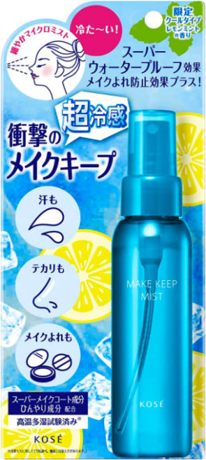 [일본정품]코세 메이크 킵 미스트 쿨 타입 80ml 4971710631739, 1개