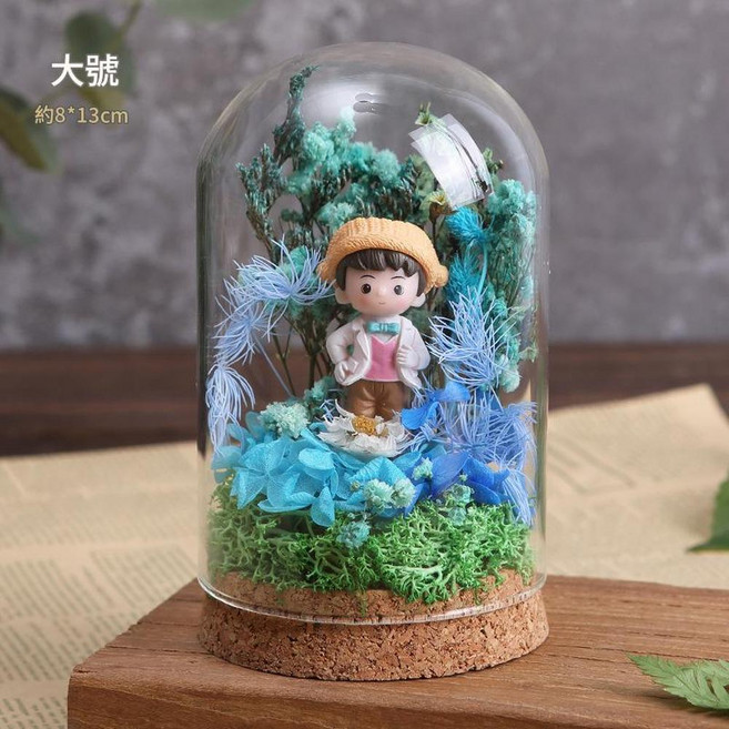 母親節永生花DIY材料包, 大號忘憂