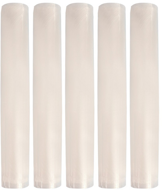 [고급 진공팩 파격 행사] 진공팩 진공포장비닐 롤타입, 5개, 28cmx3m