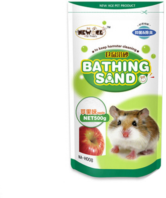 NEW AGE 햄스터 목욕모래 사과향500g (NA-H008), 500g, 1개