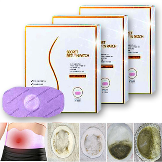 사우나 시크릿 리턴패치 (사우나패치와 수액패치 일체형) 복부 다이어트, 3개