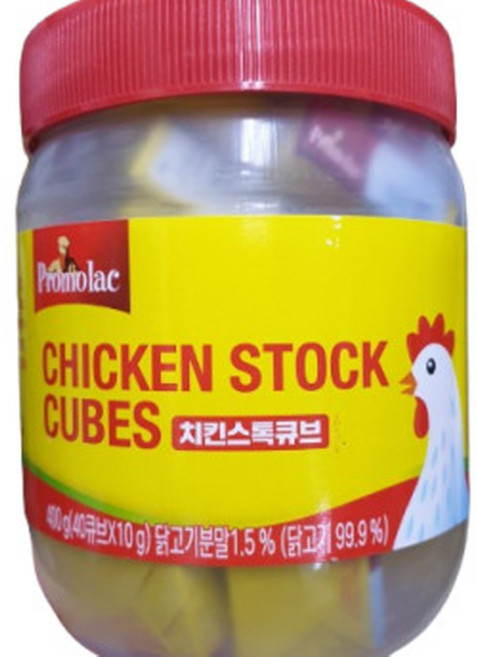 프로모락 치킨스톡 큐브 40p, 400g, 1개